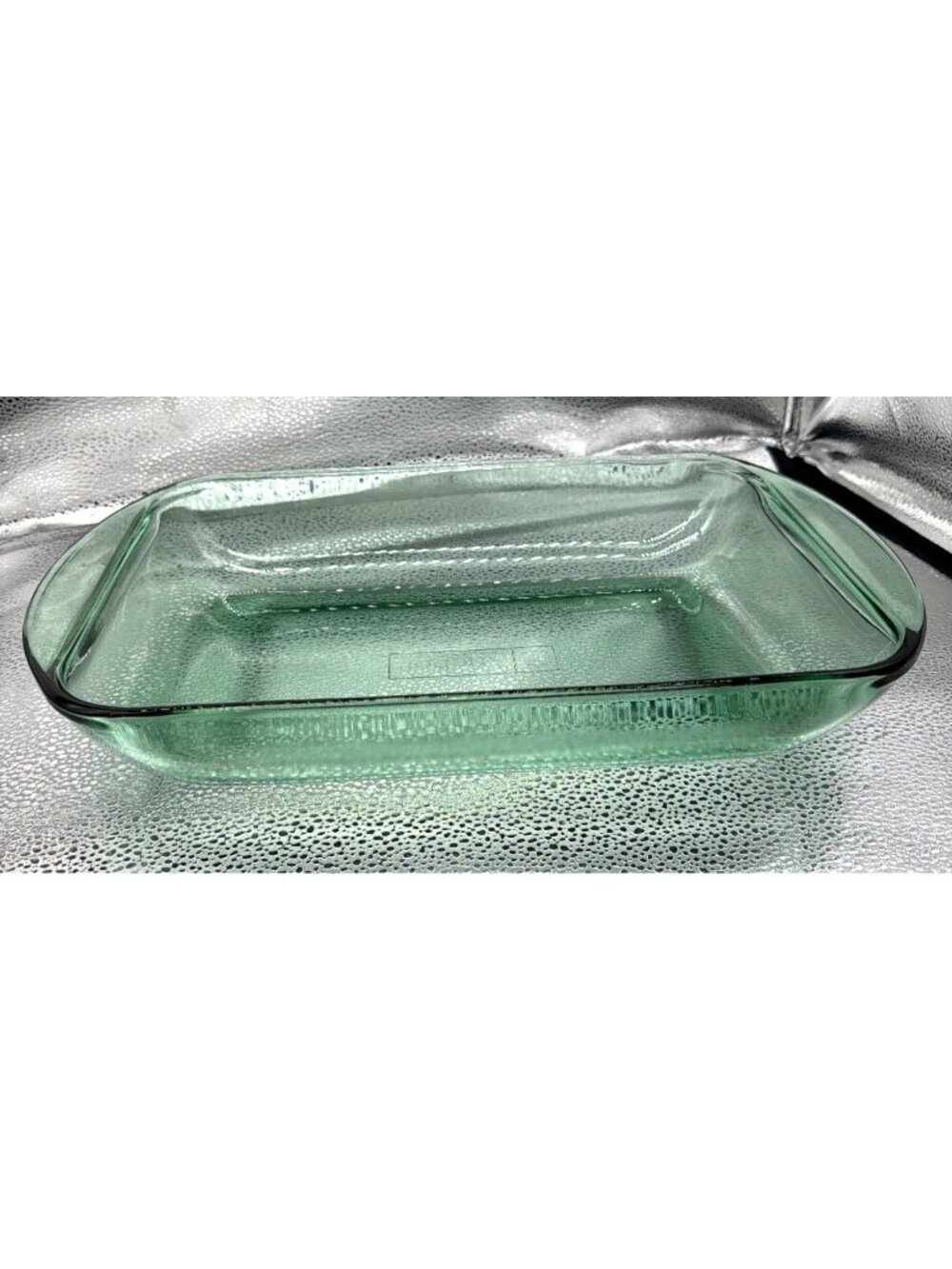 Anchor Hocking Vintage Clear Glass Rectangular Baking Dish 13" x 8.5" x 2"